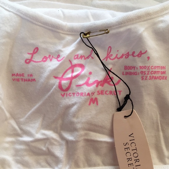 Pink Victoria’s Secret OOH LA LA Tank Top - Picture 5 of 6